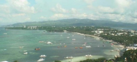 Obraz podglądu z kamery internetowej Boracay - Panorama Bulabog Bay